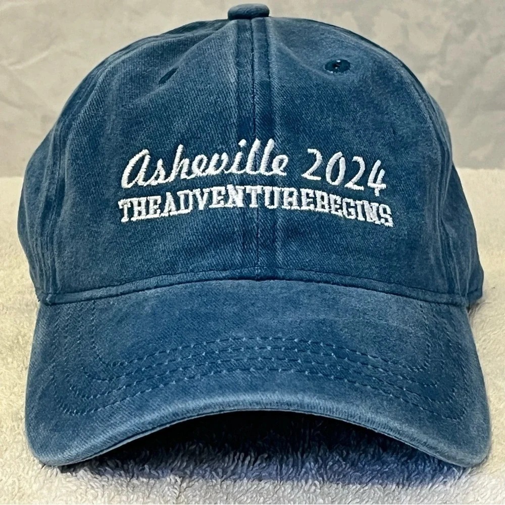 Blue Asheville 2024 Cotton Baseball Cap